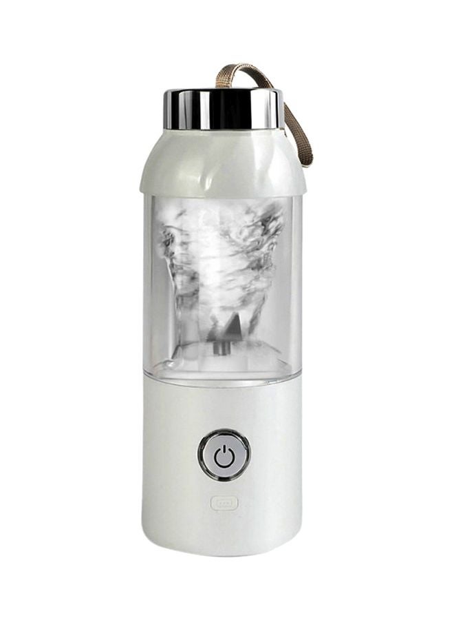 عصارة محمولة بمنفذ USB للشحن بسعة 400 مل 400 ml JC0028 أبيض\فضي\شفاف - Image 1