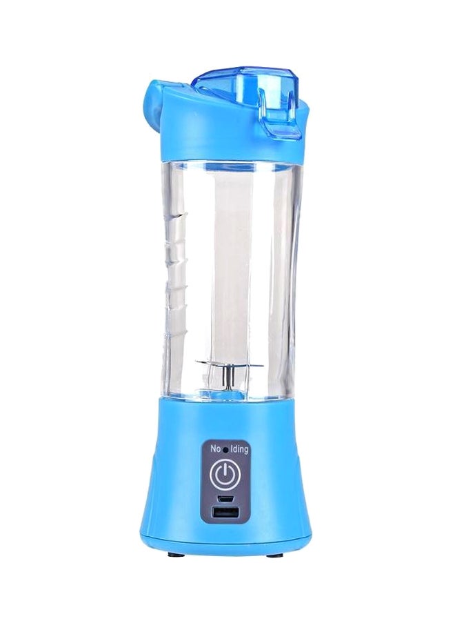 خلاط محمول بمنفذ USB 380.0 ml JC0062 أزرق/شفاف
