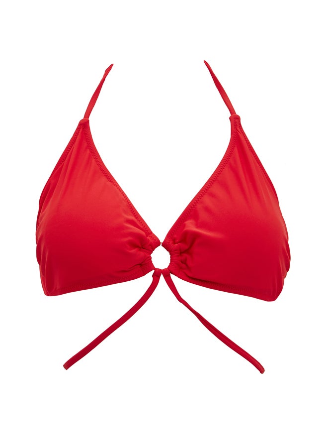 ديفاكتو قطعة بيكيني علوية أحمر