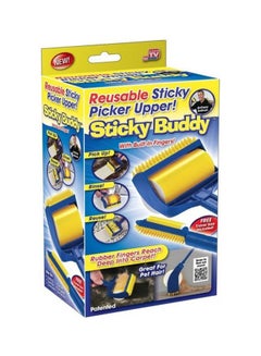 Sticky Buddy Hair Remover Sweeper Blue/Yellow  - Image 3