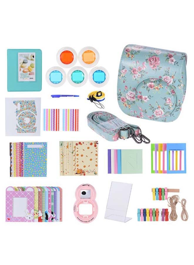 ANDOER 14-In-1 Accessories Kit For for Fujifilm Instax Mini 8/8+/8s/9 Multicolour - Image 1