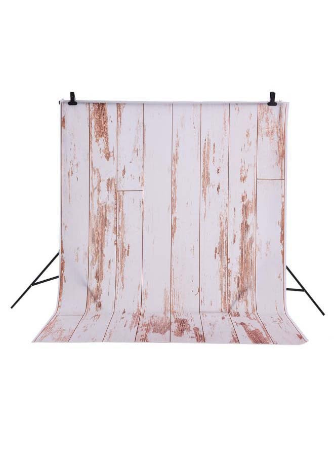 ANDOER Wooden Board Patterned Photography Background Backdrop Multicolour  - Image 1