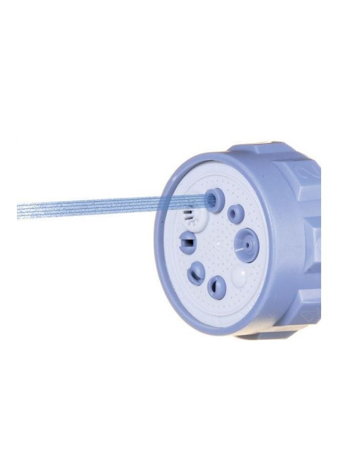 8-In-1 Turbo Nozzle Spray Gun Blue/Clear