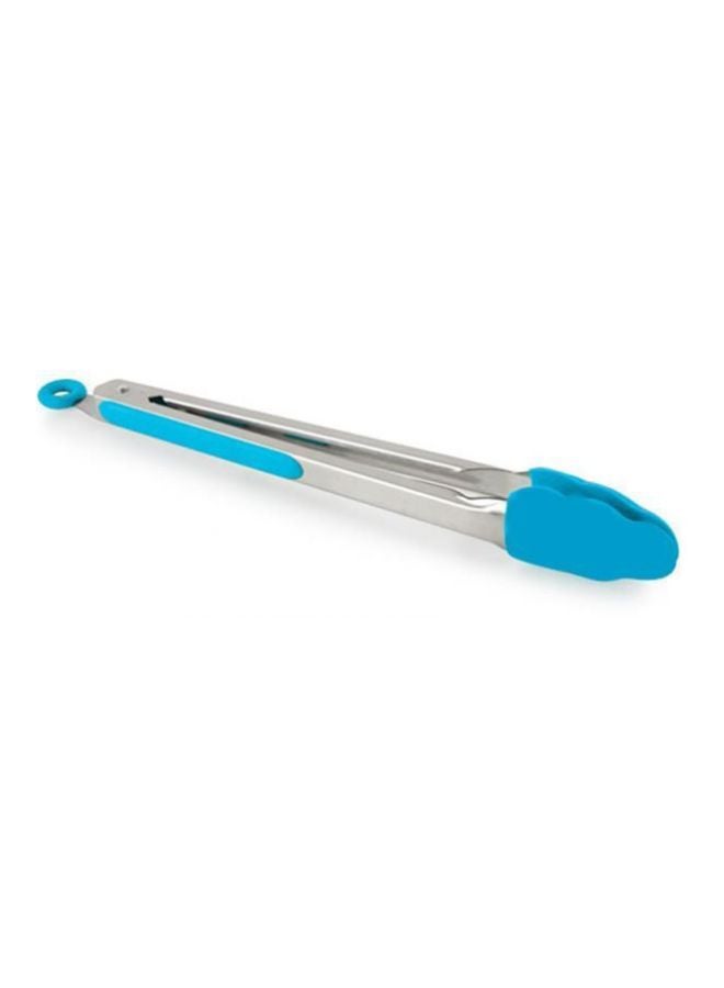 Generic - Grill Serving Tong with Silicon handle Multicolour 8inch - Image 1