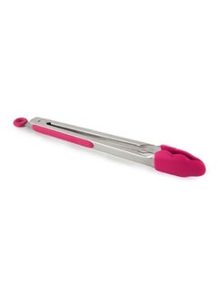 Generic Salad Serving Tongs Pink/Silver  - Image 4