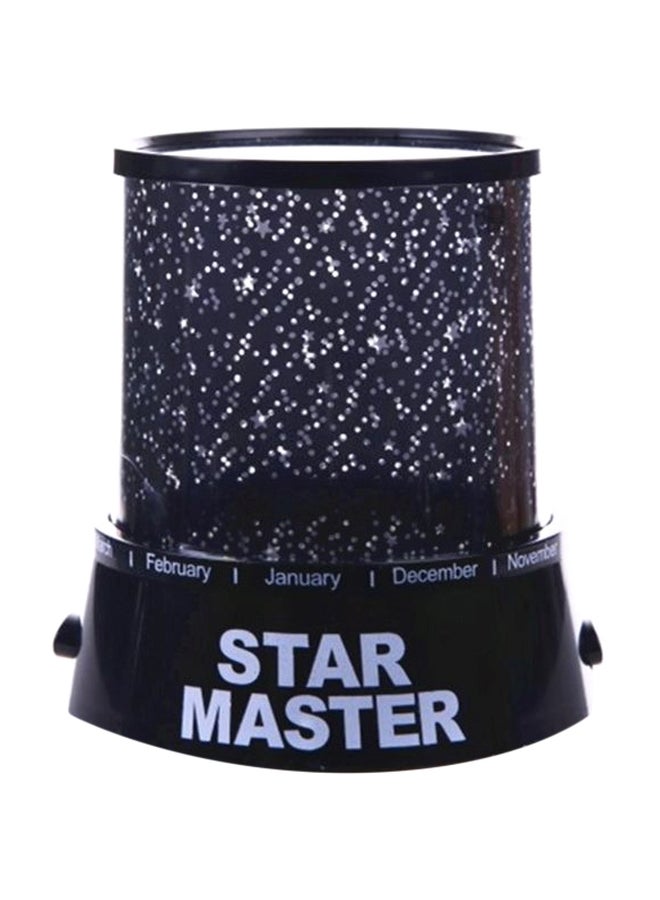 STAR MASTER Decorative LED Projector Night Lamp Purple/Yellow/Black 