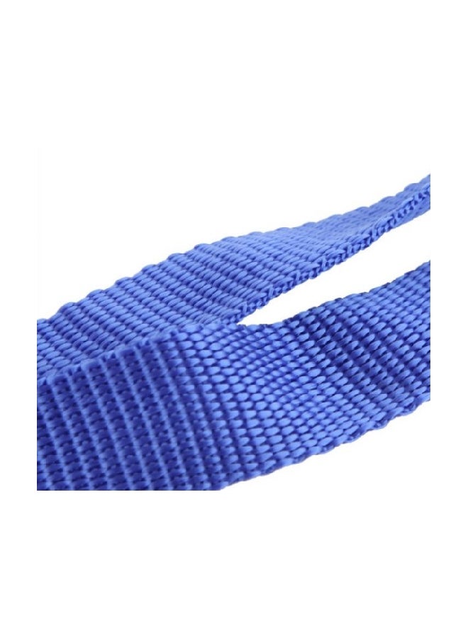 Nylon Dog Leash Blue/Black/Silver 6feet - Image 3