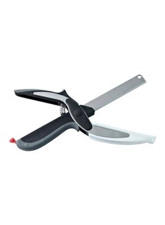 clever cutter 2-In-1 Knife Silver/Black 