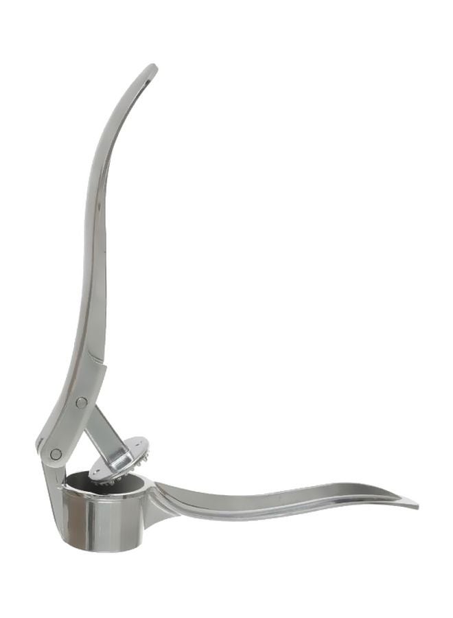 مكبس ثوم من الستانلس ستيل فضي - Image 1