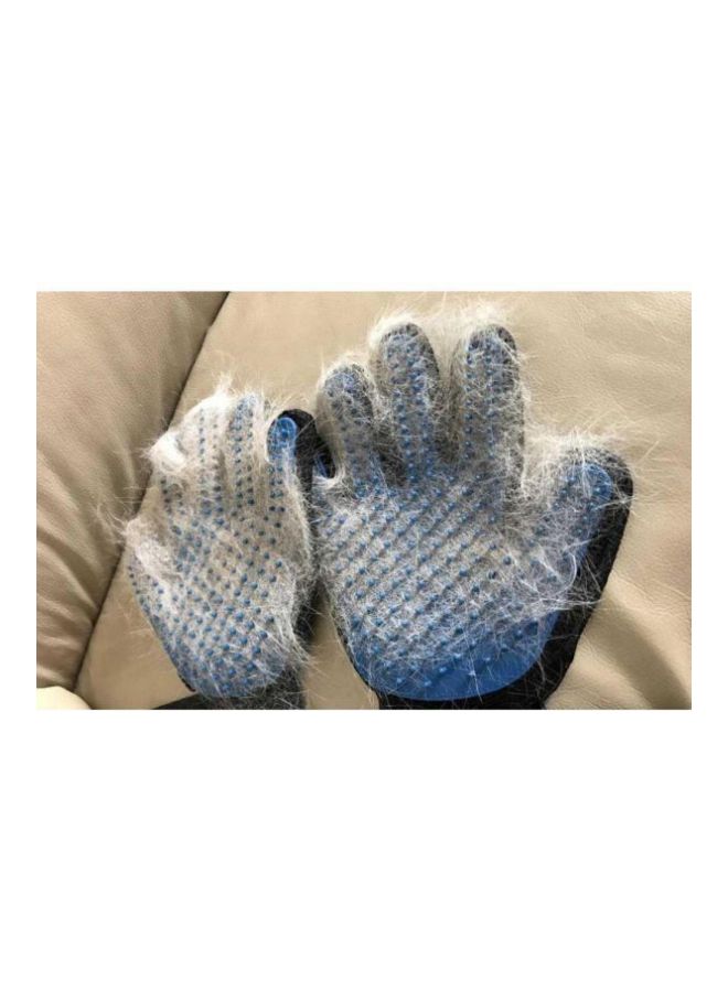 Massage Glove Brush Blue/Black - Image 5
