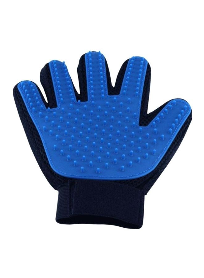 Massage Glove Brush Blue/Black - Image 1