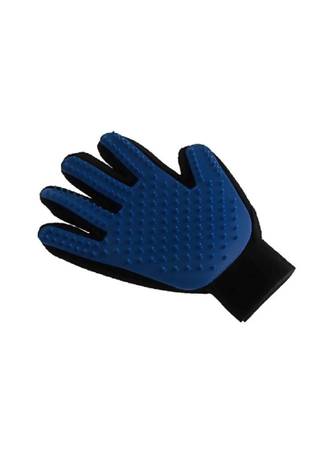 Generic Hair Remover Massage Glove Brush Blue/Black - Image 1