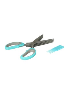 Multifunction Vegetables Cutting Scissors Silver/Blue