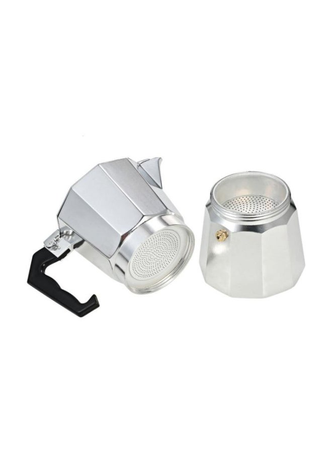 Generic - Espresso Percolator Coffee Maker CF3C Silver/Black - Image 1