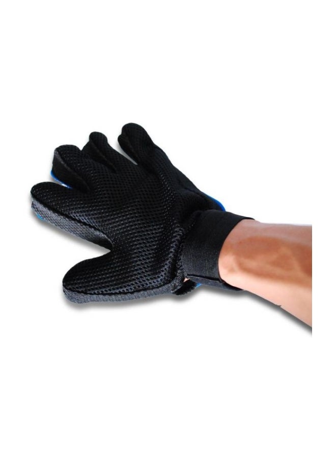 Hair Deshedding Glove Blue/Black - Image 2