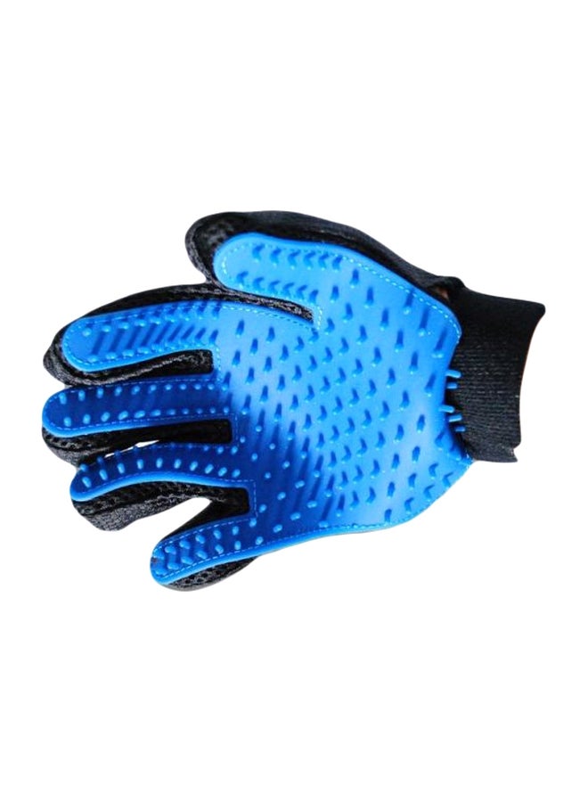 Hair Deshedding Glove Blue/Black - Image 1