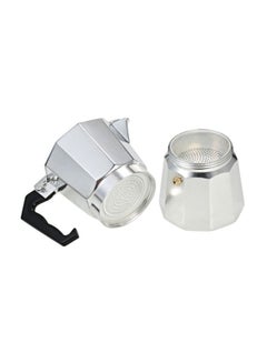 Generic 3-Cup Countertop Espresso Percolator Silver/Black  - Image 3