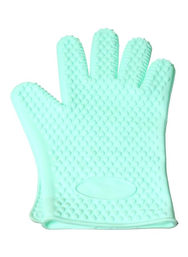 Silicone Heat Resistant Gloves Light Green