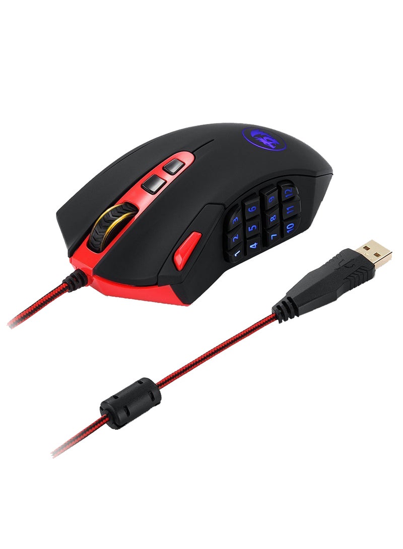 REDRAGON M901 Ergonomic USB Gaming Mouse - Image 1