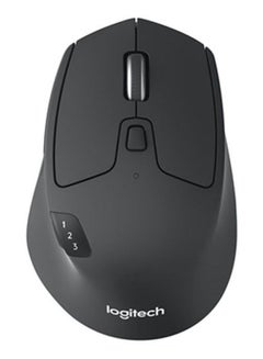 Logitech M720 Triathalon Wireless Optical Mouse Black  - Image 1