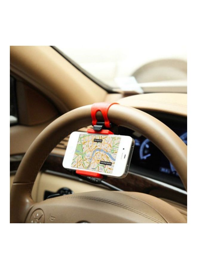 Generic - Car Steering Wheel Mobile Phone Holder - Image 1
