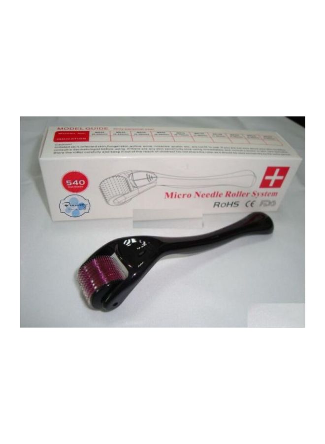 Beauenty Micro Needle Derma Roller Pink/Black - Image 3