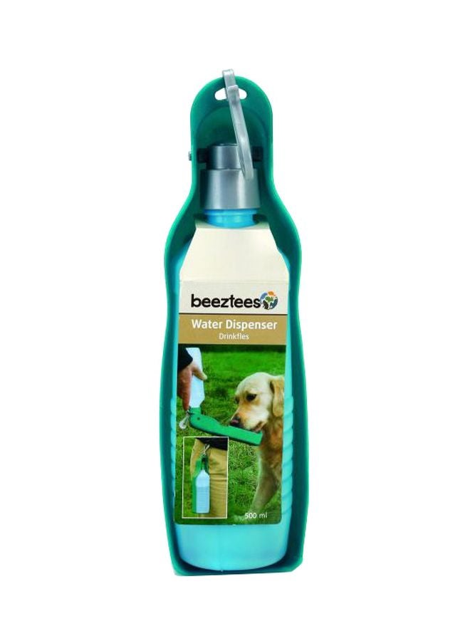 beeztees Travel Water Bottle Blue 500ml - Image 1