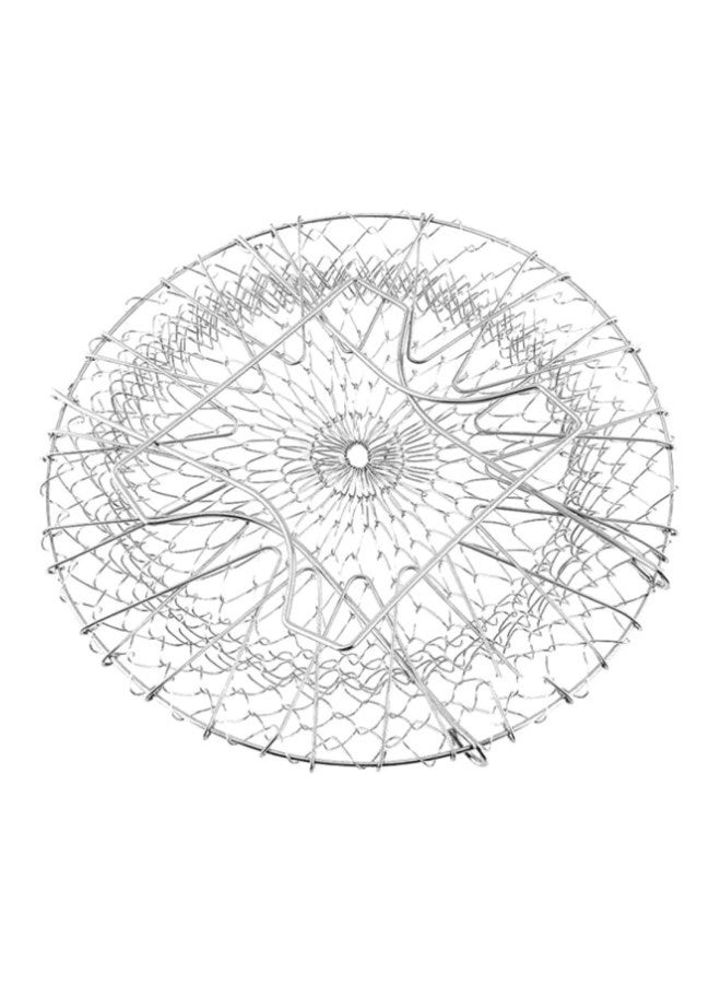 سافيري سلة قابلة للطي للطهي على البخار فضي - Image 1