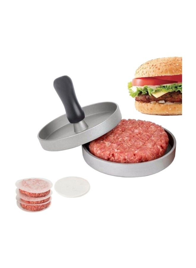 Befound Burger Manual Press Patties Maker Silver/Black  - Image 3