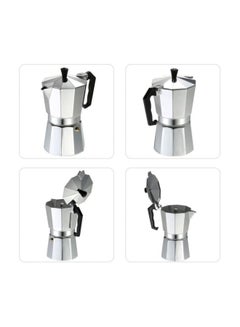 Portable 3-Cup Espresso Percolator Silver/Black - v1564381095/N28667164A_2