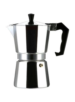 Generic 3-Cup Countertop Espresso Percolator Silver/Black  - Image 3