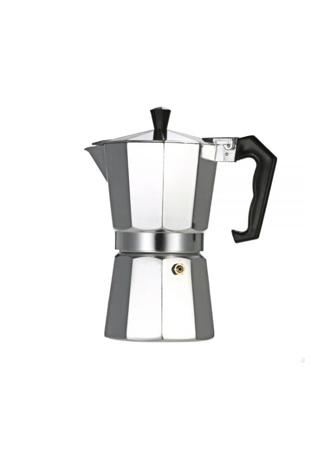 Generic - Espresso Percolator Coffee Maker Silver/Black - Image 1
