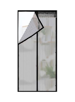 ماركة غير محددة ستار مغناطيسي للباب طارد للذباب والحشرات بإطار كامل أسود 90x210Ø³Ù†ØªÙŠÙ…ØªØ±  - Image 1
