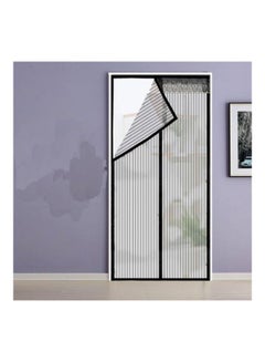 ماركة غير محددة ستار مغناطيسي للباب طارد للذباب والحشرات بإطار كامل أسود 90x210Ø³Ù†ØªÙŠÙ…ØªØ±  - Image 2