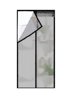 ماركة غير محددة ستار مغناطيسي للباب طارد للذباب والحشرات بإطار كامل أسود 100x200Ø³Ù†ØªÙŠÙ…ØªØ±  - Image 1