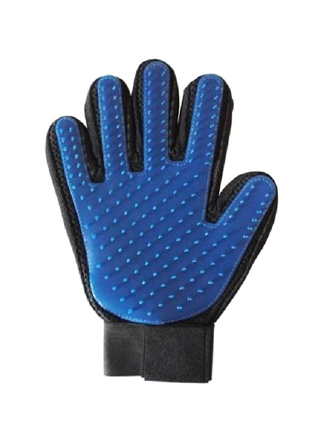 Hair Remover Massage Glove Brush Blue/Black - Image 1