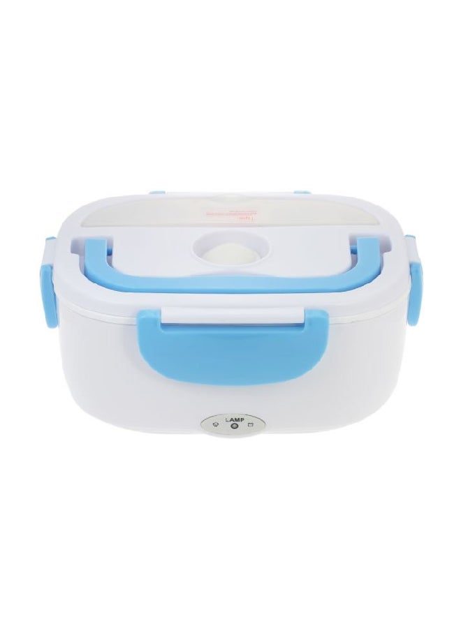 Portable Electric Lunch Box White/Blue - Image 1