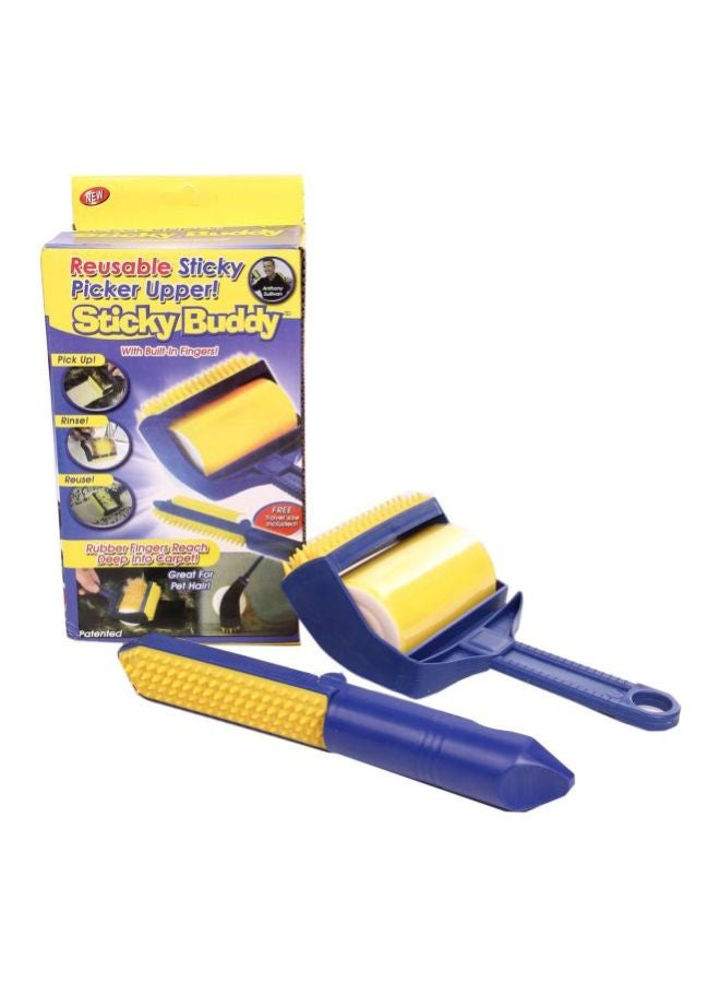 ستيكي بودي فرشاة دوارة لإزالة شعر الحيوانات الأليفة مكونة من قطعتين - Image 1