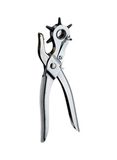 Generic Heavy Duty Revolving 6 Hole Leather Punch Silver  - Image 3