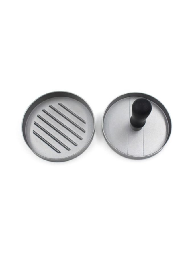 بيفاوند أداة يدوية لكبس لحوم الهامبرجر أسود/ فضي - Image 2