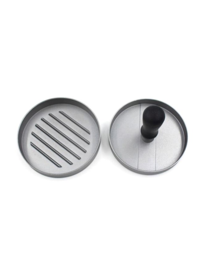 Befound Burger Press Meat Pressing Tool Silver/Black  - Image 2