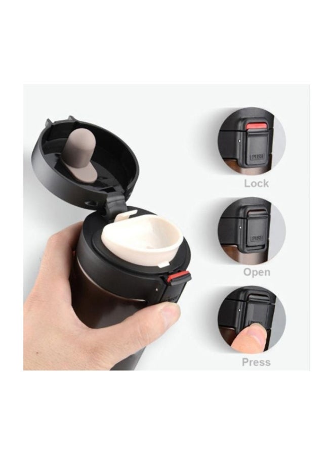 Generic - Stainless Steel Thermos With Internal Filter and Safety Lock Multicolor 380ml - Image 1