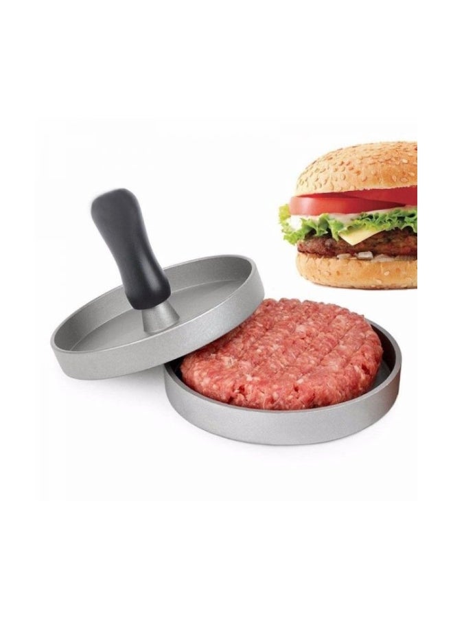 Befound Manual Press Hamburger Patties Maker Silver/Black  - Image 4