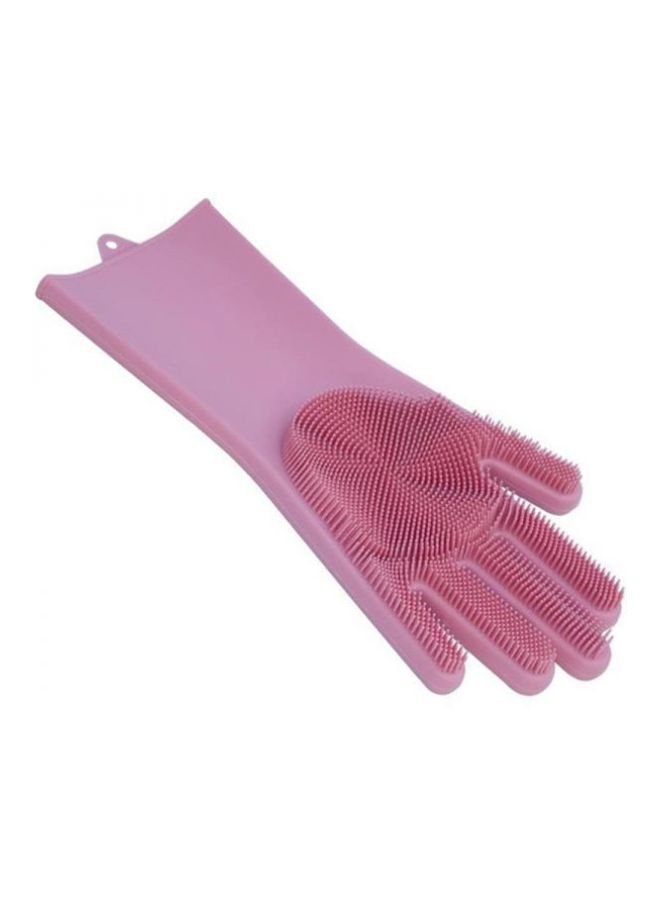 Dishwashing Cleaning Gloves Pink - Image 3