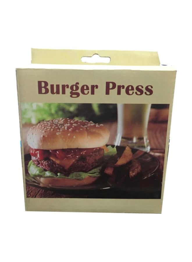 Burger Press Meat Pressing Tool Silver/Black - v1564381204/N28660987A_3