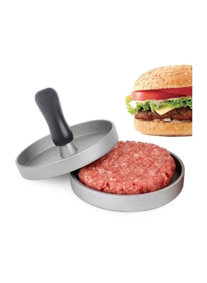 Burger Press Meat Pressing Tool Silver/Black - v1564381205/N28660987A_5