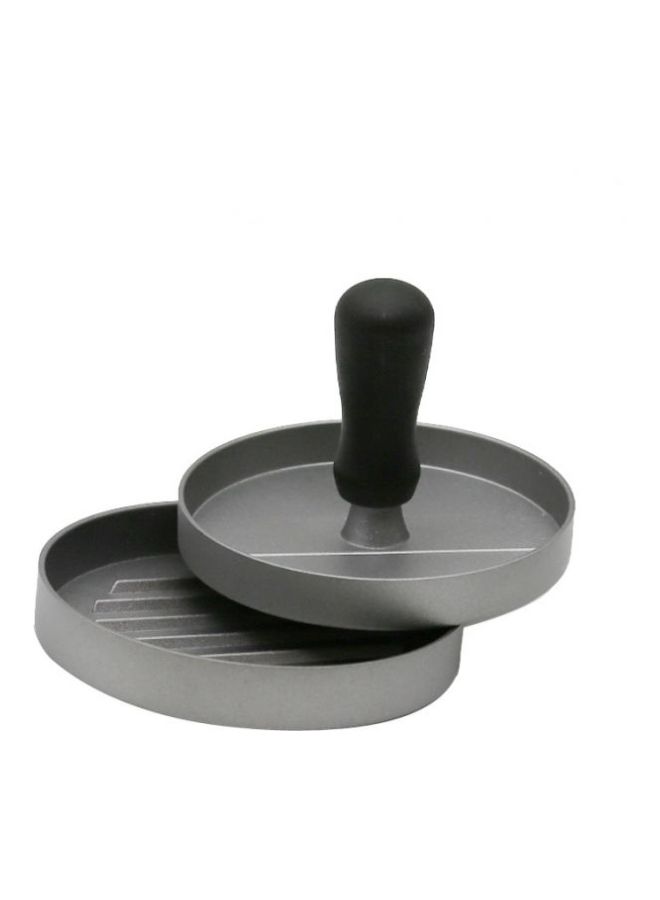 Aluminum Meat Press Kit Silver/Black