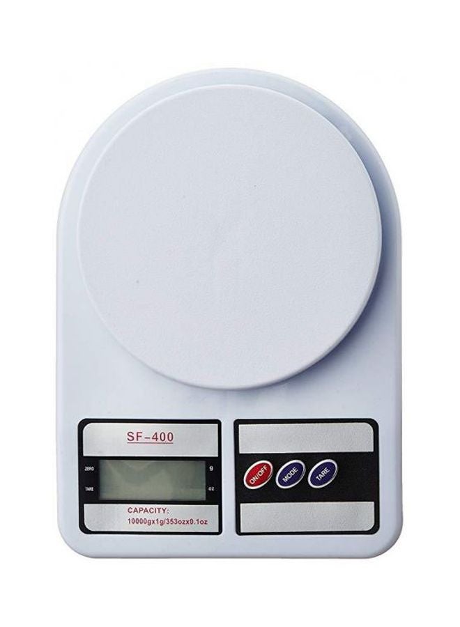 Weighting LCD Scale White