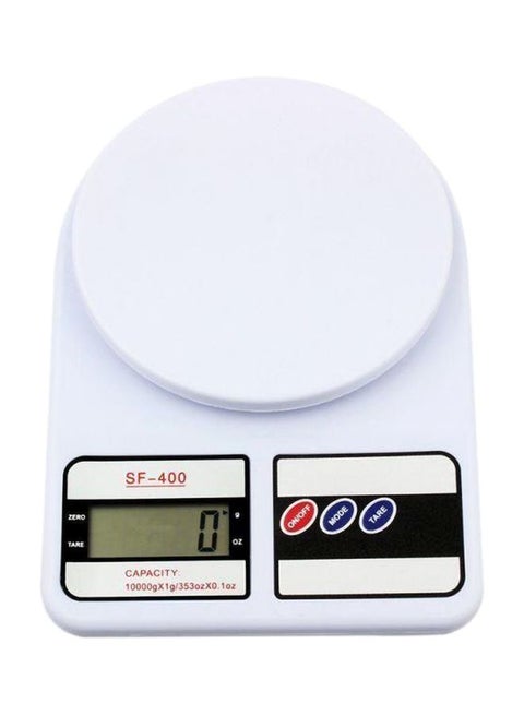 Digital Weighing Scale White