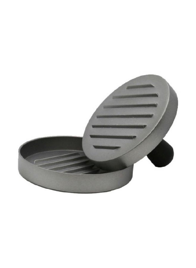 Befound Aluminium Burger Press Silver/Black  - Image 1